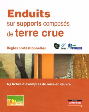 enduit sur supports composés de terre crue