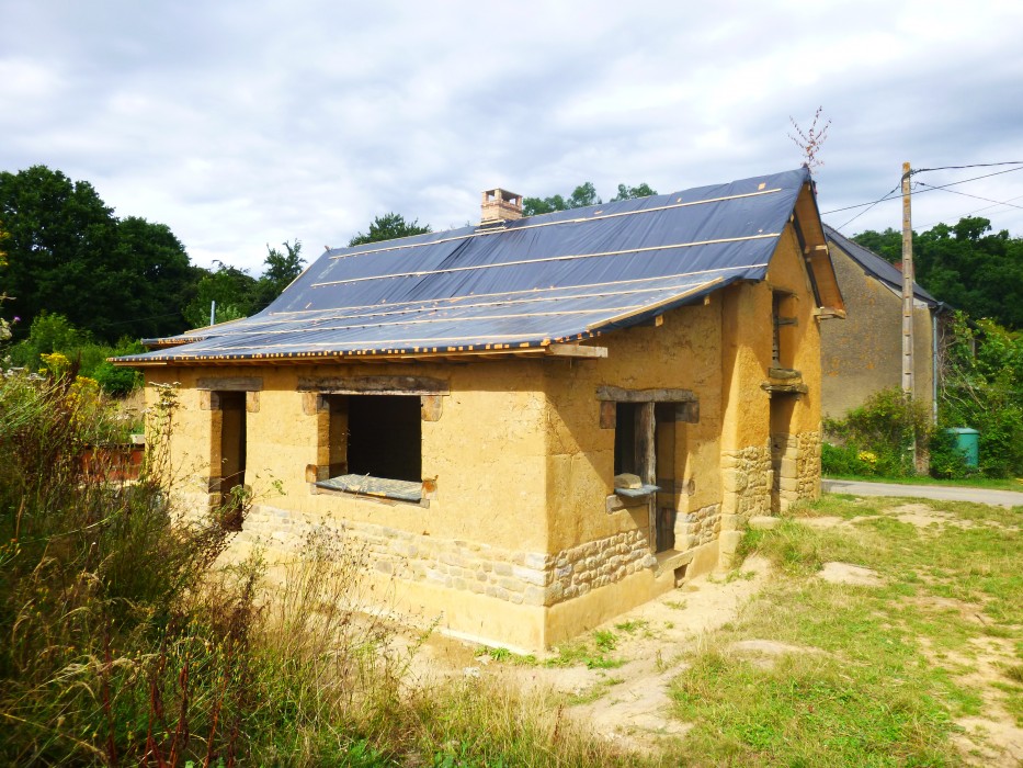  extension de maison en bauge à Dingé