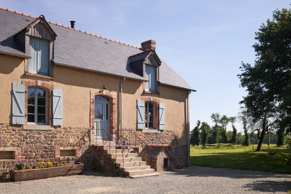 maison en bauge à St Gille