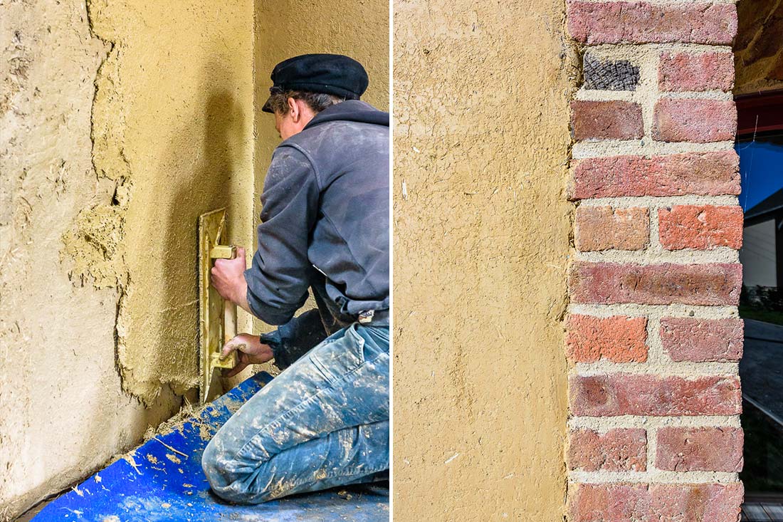 Rénovation d'une longère en bauge à Pacé par le cabinet d'architectes Atelier ALP